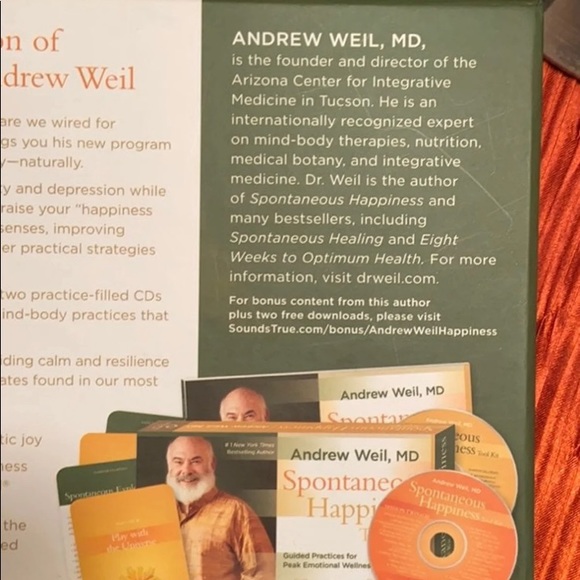 “Spontaneous Happiness” Toolkit by Andrew Weil MD - Picture 9 of 15